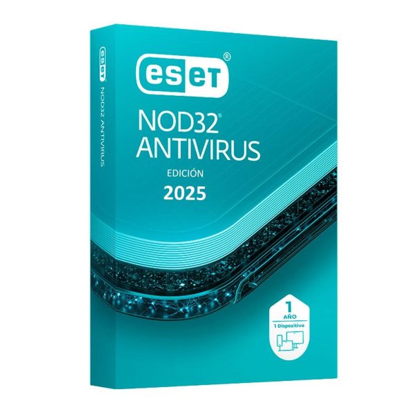 Antivirus ESET NOD32, presentación en caja