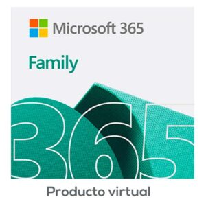 Microsoft 365 familia tapa de presentación