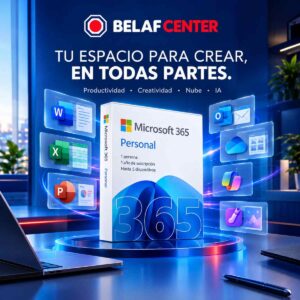 Microsoft 365 personal, presentación en caja