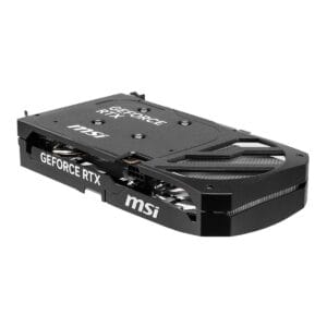 Vista de perfil de la tarjeta de video msi
