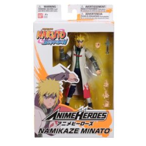 Naruto Namikaze Minato presentación en caja vista de frente