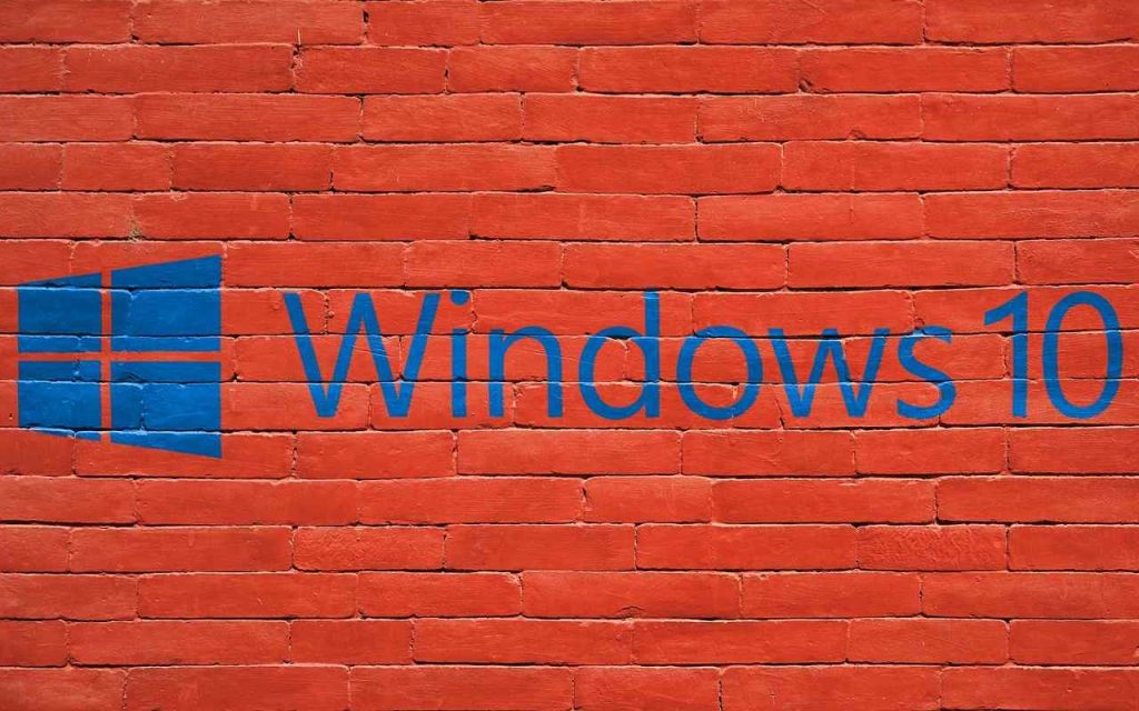 Windows-10-en-muro Windows 10 pintado en un muro.